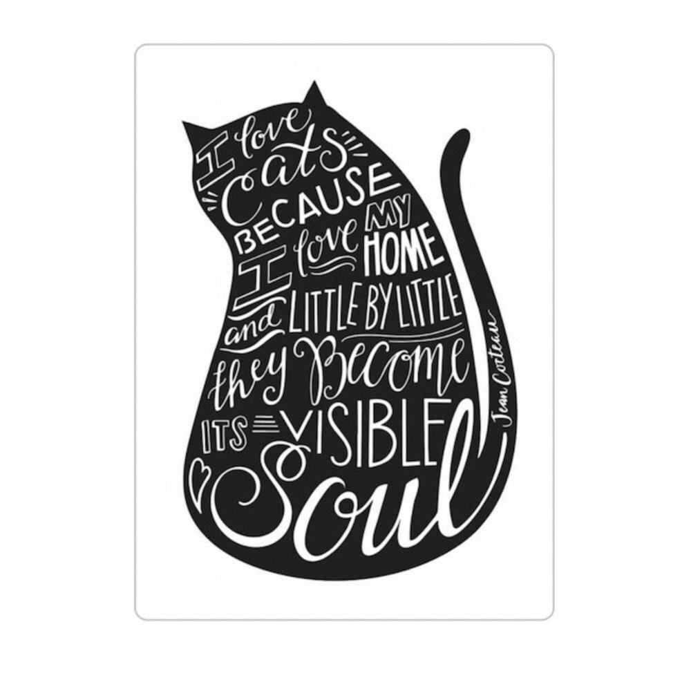 Jean Cocteau Cats Quote Magnet